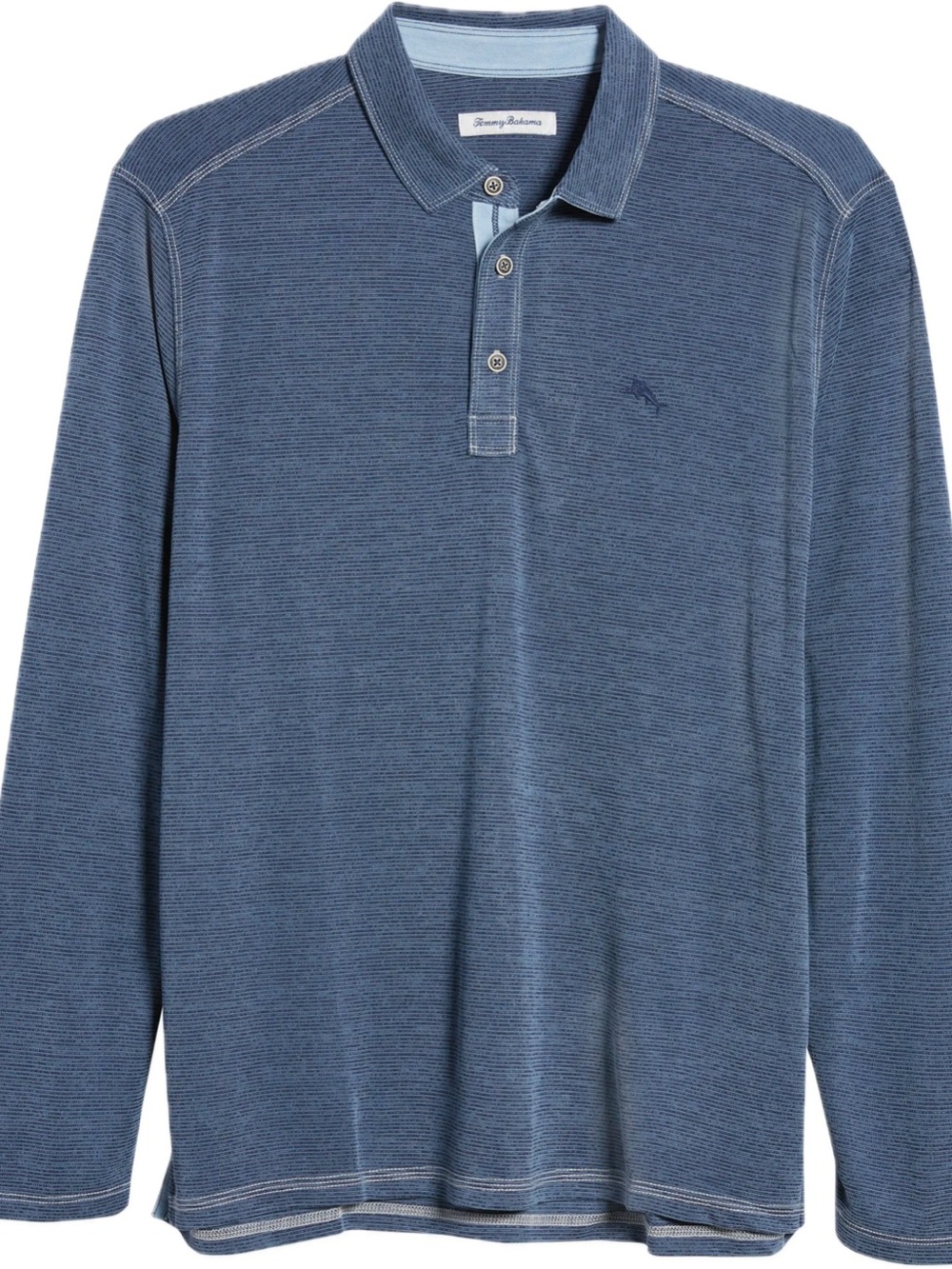 Tommy Bahama Men's 3XLB/TGG Paradise Cove Knit L/S Polo Shirt Big & Tal